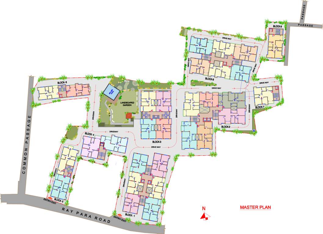  garden Images for Master Plan of Banyan Garden
