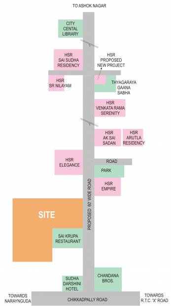 Images for Location Plan of HSR Vasudha