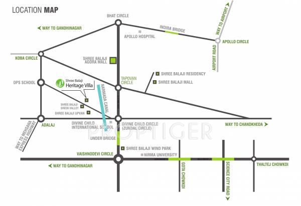 Images for Location Plan of Shree Balaji Heritage Villa