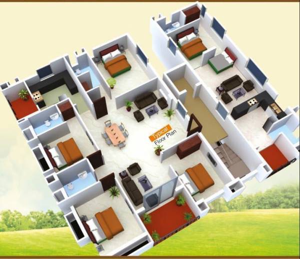 Images for Cluster Plan of Star Daffodil Block Images for Cluster Plan of Star Daffodil Block