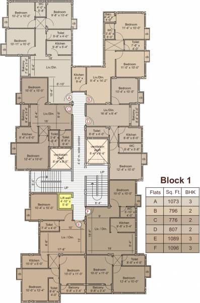 Images for Cluster Plan of Balaji Saffron Images for Cluster Plan of Balaji Saffron