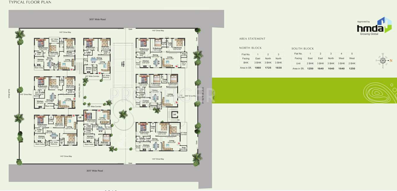  conifers Images for Cluster Plan of Aryamitra Conifers