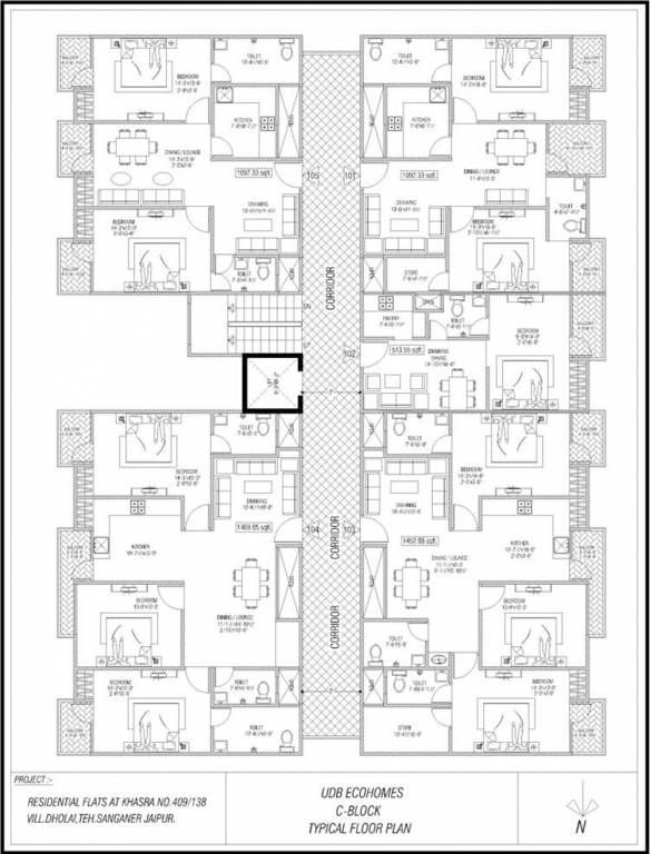Images for Cluster Plan of Unique Eco Homes