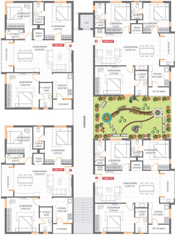  orange springs Images for Cluster Plan of Anuhar Orange Springs