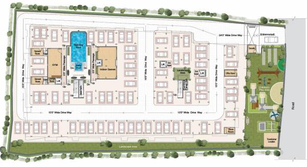 Images for Cluster Plan of Aakruthi Serenity