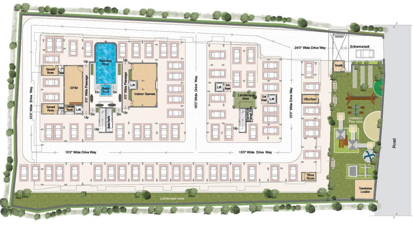 Images for Cluster Plan of Aakruthi Serenity