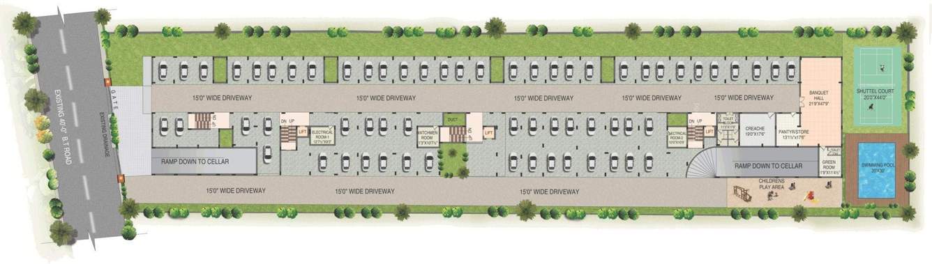 Images for Cluster Plan of EAPL Sri Tirumala Flora