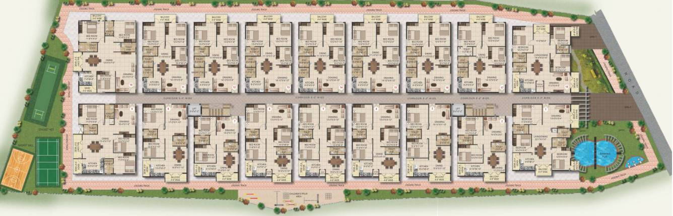 Images for Layout Plan of Garuda Green Field