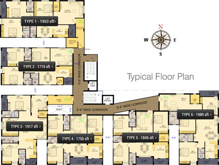 Images for Cluster Plan of EAPL Shri Tirumala Prestige
