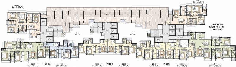  ridgewood Images for Cluster Plan of Raheja Ridgewood