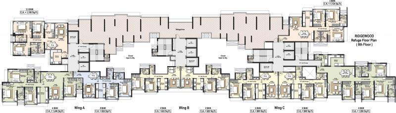  ridgewood Images for Cluster Plan of Raheja Ridgewood