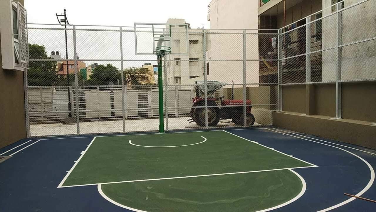 green city eutopia Basketball Court