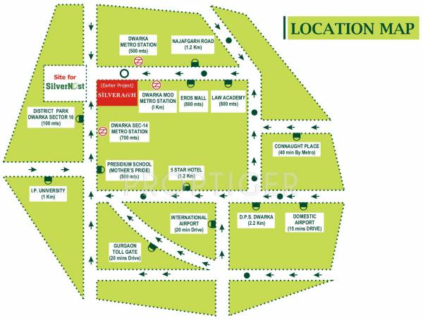 Images for Location Plan of Deoasis Silver Nest