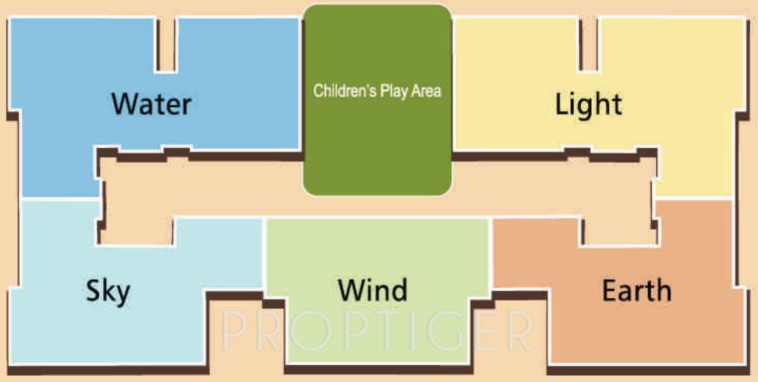  elements Images for Layout Plan of Gangotri Elements