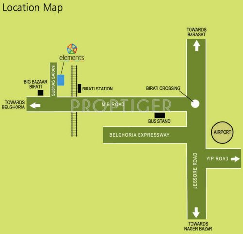  elements Images for Location Plan of Gangotri Elements