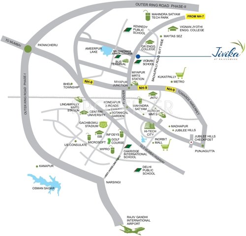  jivika Images for Location Plan of Aditya Jivika