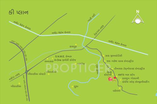  umang-homes-vehlal Images for Location Plan of DBS Umang Homes Vehlal