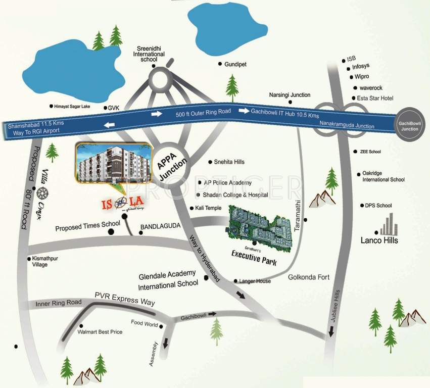 isola Images for Location Plan of Giridhari Isola