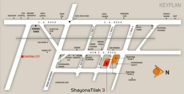 Images for Location Plan of Shayona Tilak III