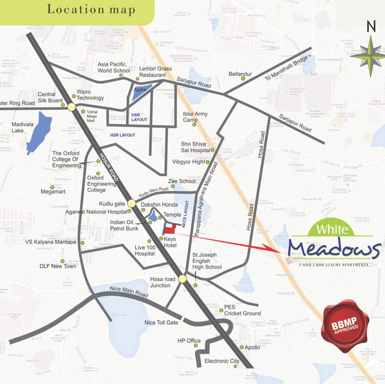  white meadows Images for Location Plan of NR White Meadows