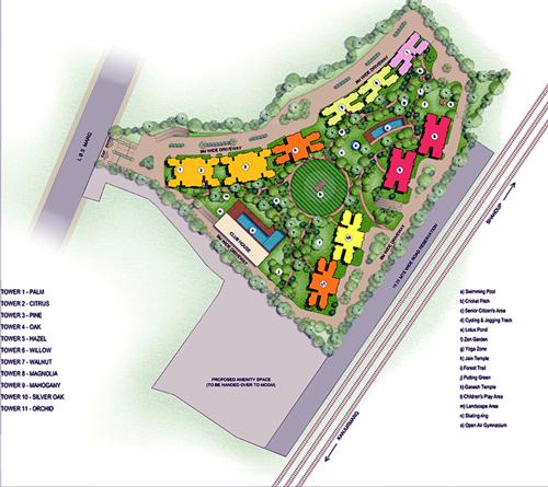  lily-at-runwal-forest Images for Master Plan of Runwal Forests