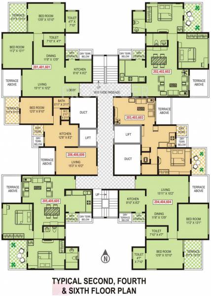 Images for Cluster Plan of Icon Windsor Apartments