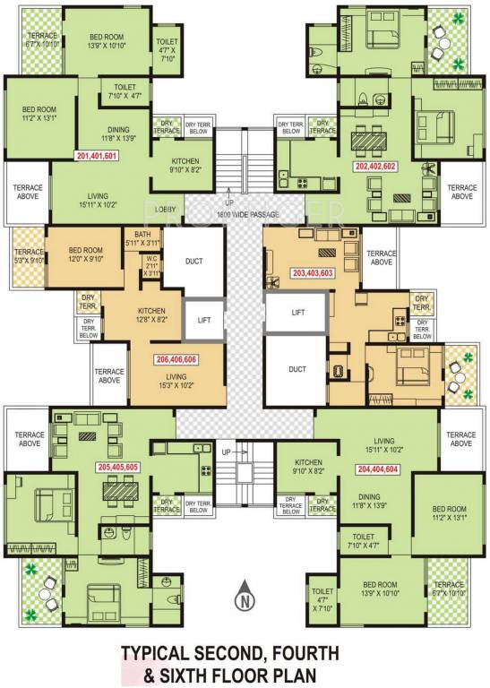 Images for Cluster Plan of Icon Windsor Apartments