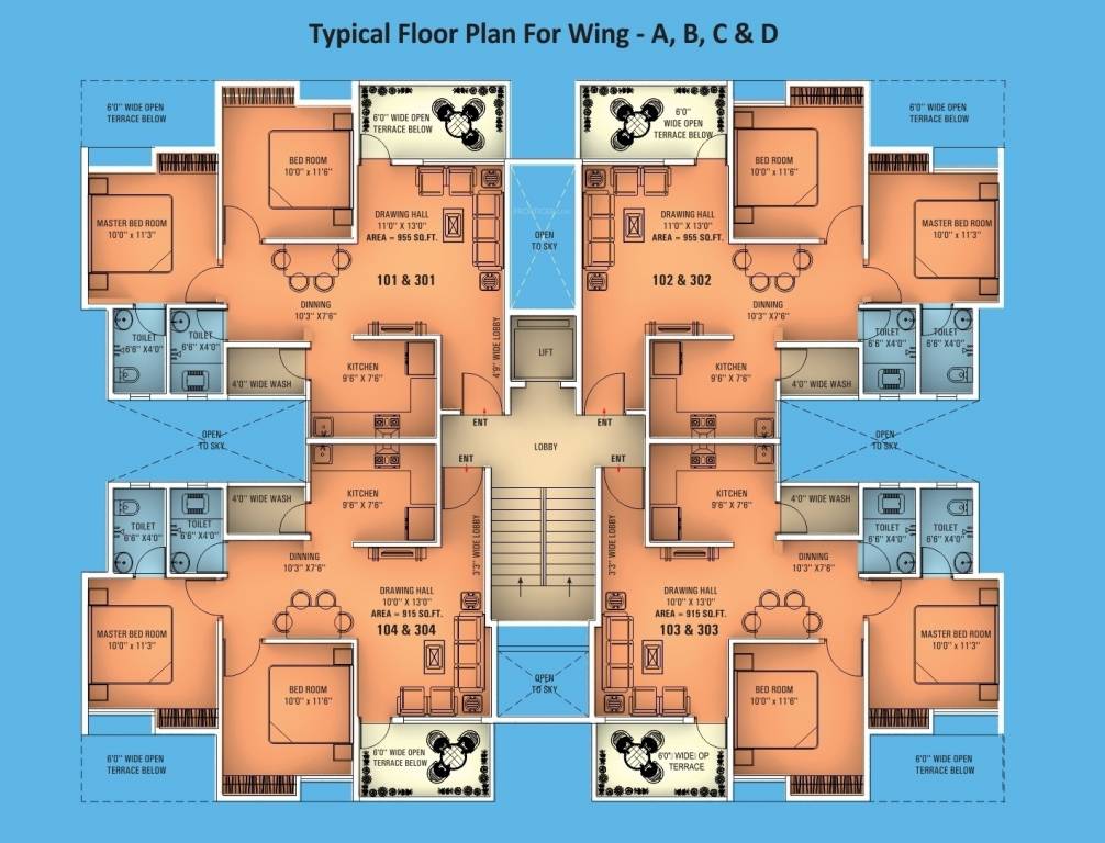 Images for Cluster Plan of Fakhri Harmony Residency