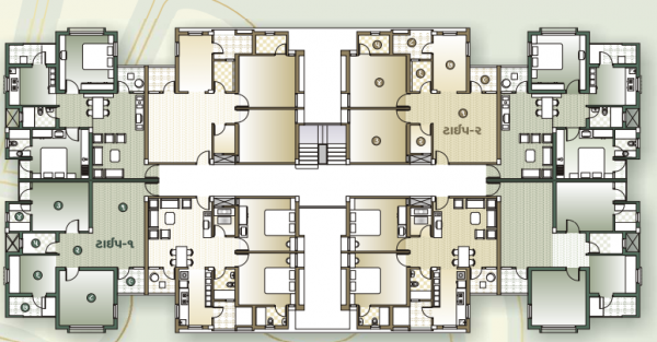  royal-residency Wing A Cluster Plan