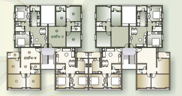 royal-residency Wing B Cluster Plan