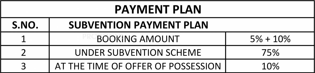Images for Payment Plan of Oasis Venetia Heights Payment Plan