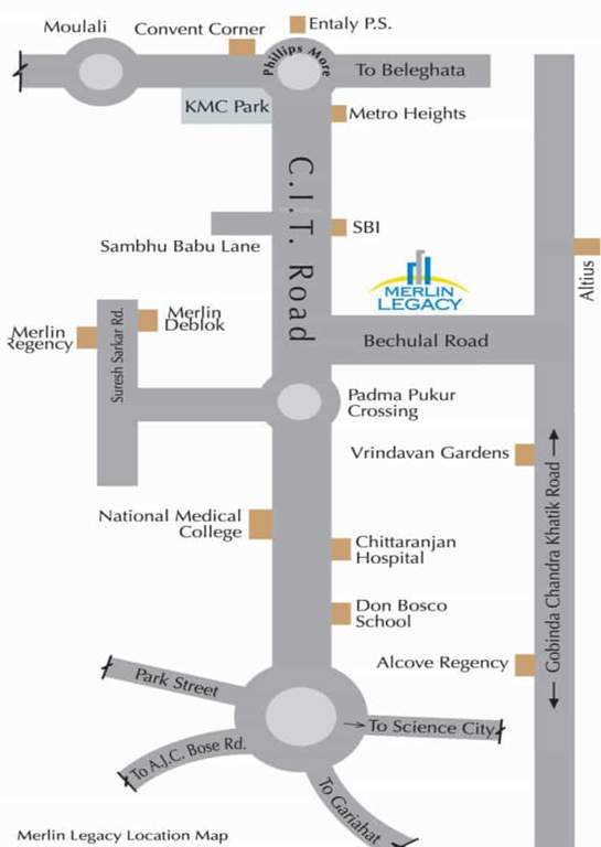 legacy Images for Location Plan of Merlin Legacy