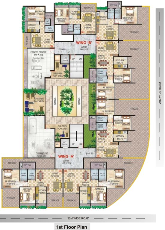 Images for Cluster Plan of Srishti Developers Paradise