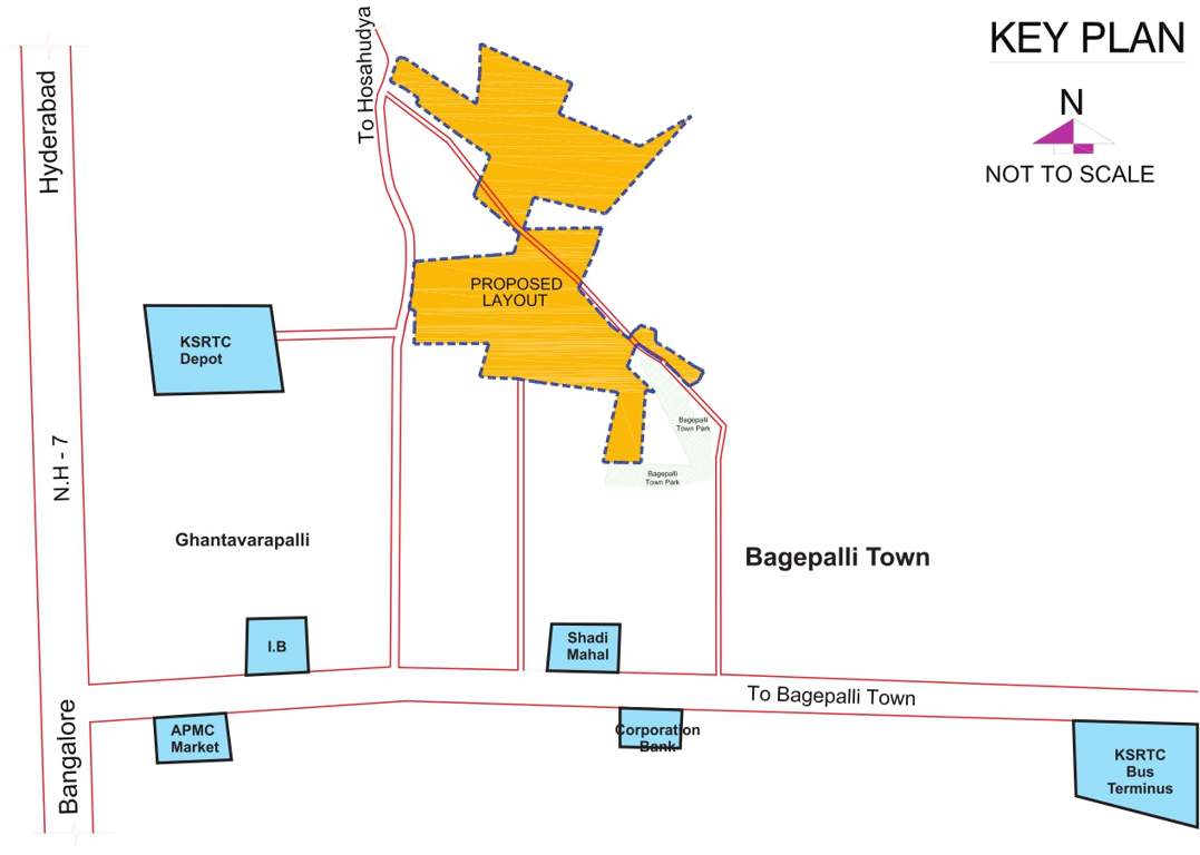 Images for Location Plan of Karnataka Bhagyanagar