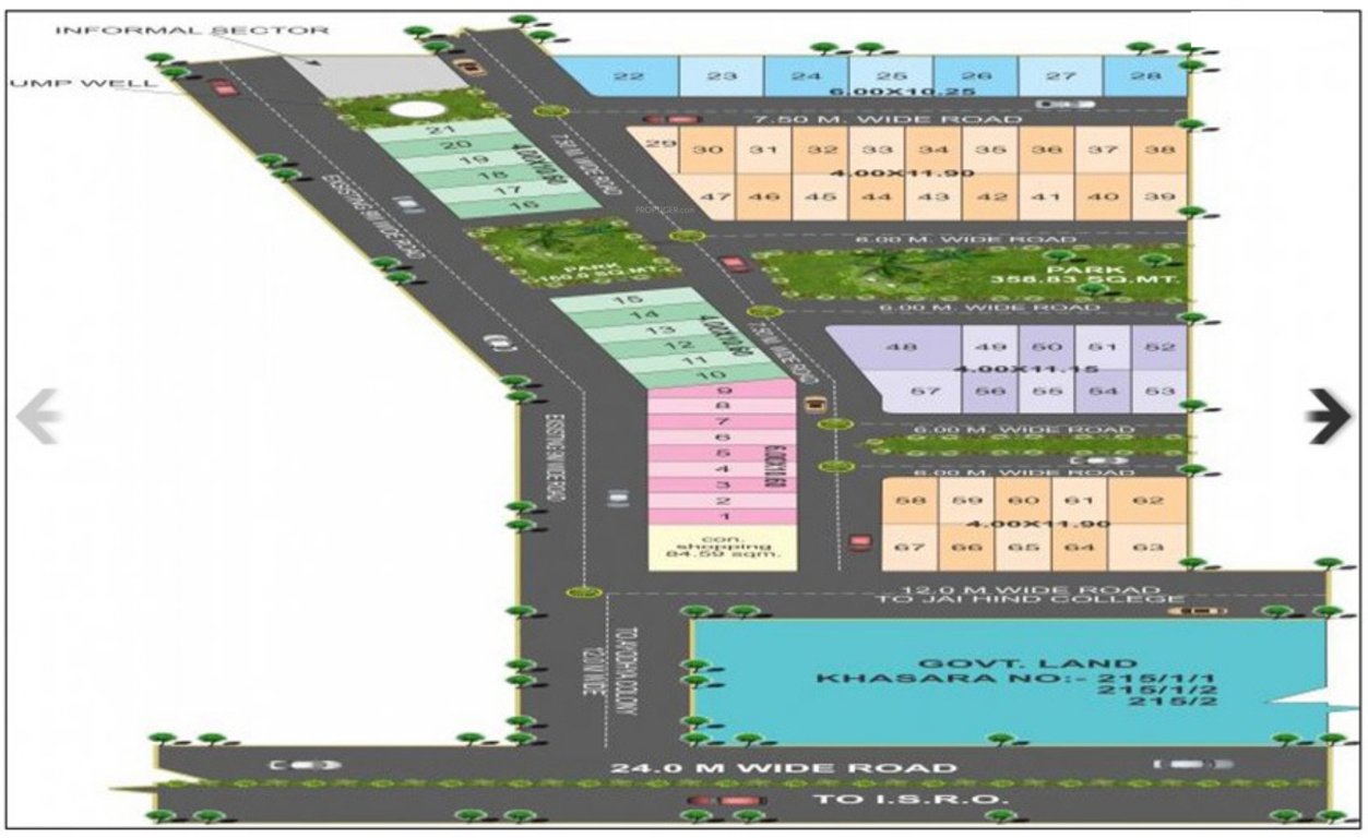 ganpati homes Layout Plan
