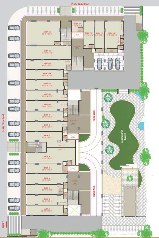  satyamev royal 3 Layout Plan