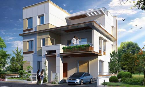  aster-homes Images for Elevation of Vajram Aster Homes
