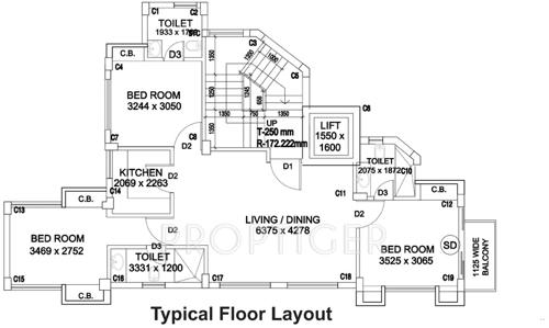 Images for Cluster Plan of Prudent Sri Krishna Images for Cluster Plan of Prudent Sri Krishna