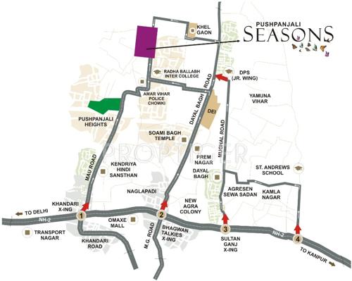 Images for Location Plan of Pushpanjali Seasons seasons Images for Location Plan of Pushpanjali Seasons