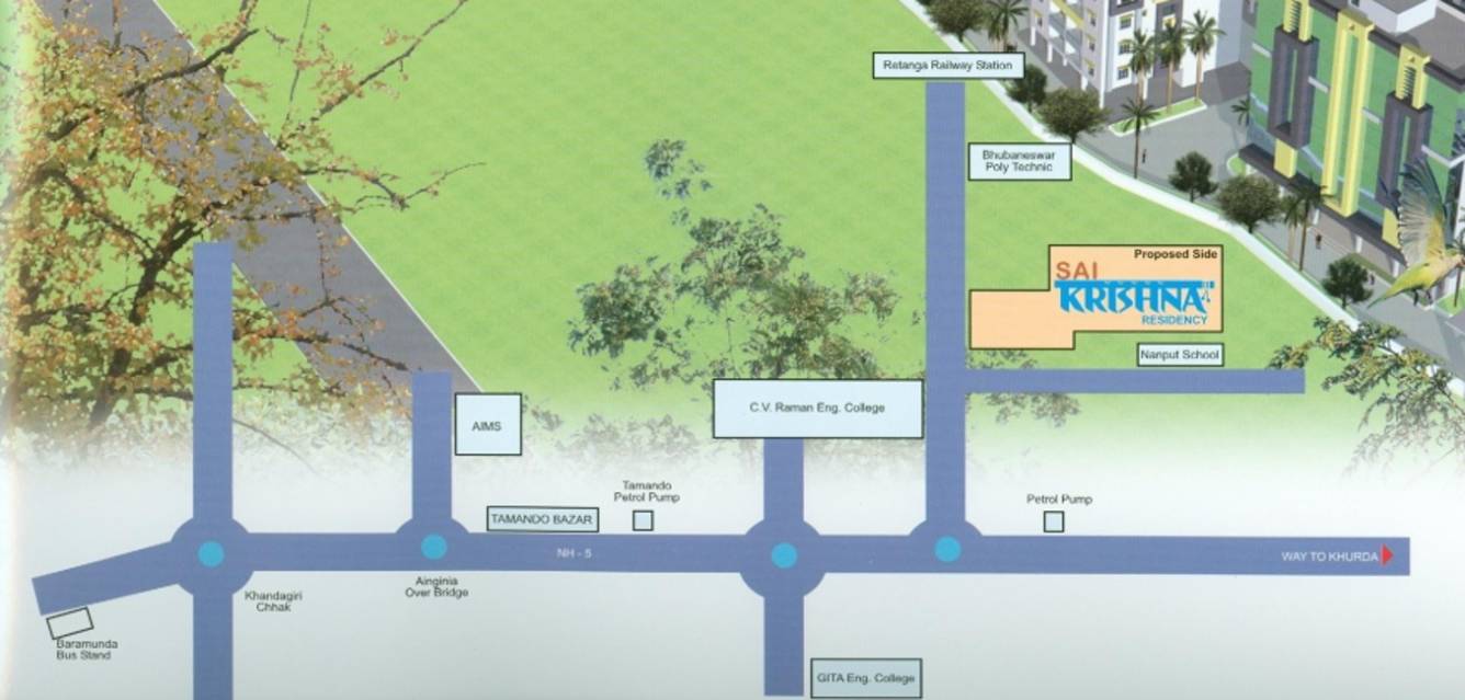 Images for Location Plan of  Sai Krishna Residency