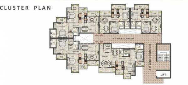  classique Emerald Cluster Plan