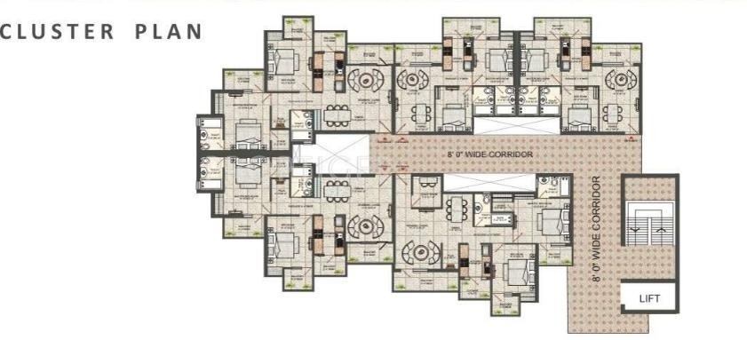 classique Emerald Cluster Plan
