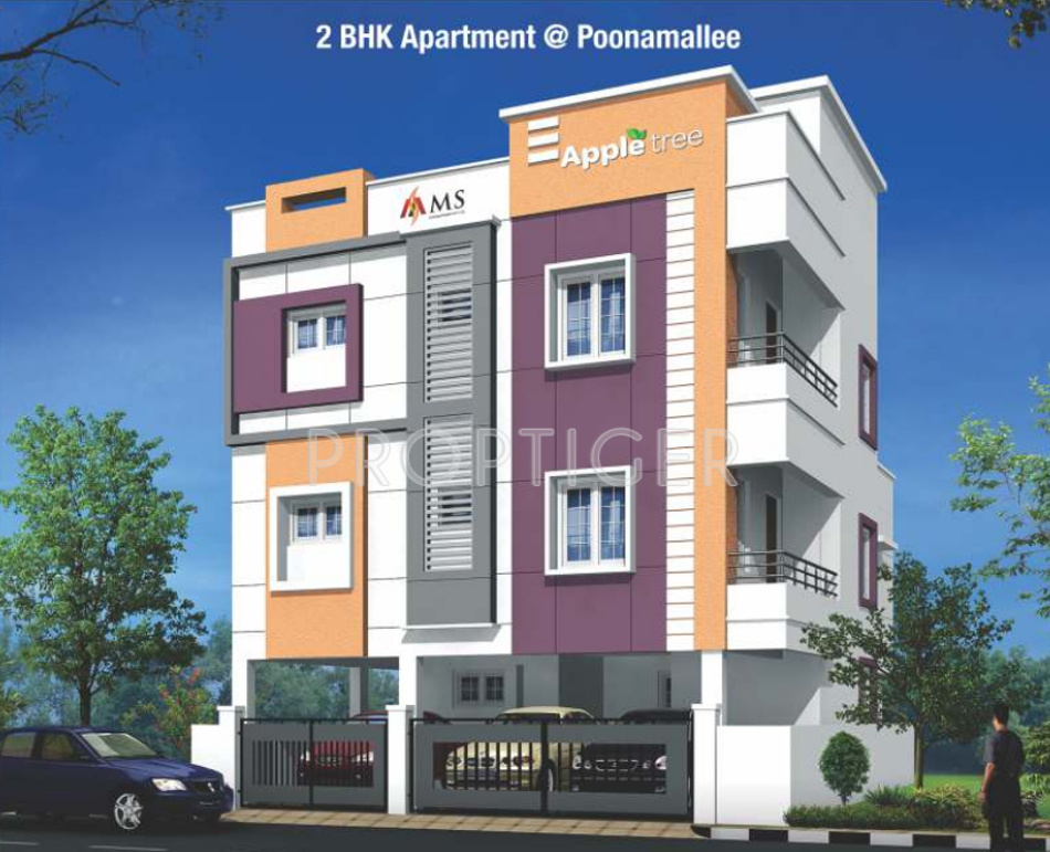 1, 2 BHK Cluster Plan Image - MS Foundations Apple Tree for sale at