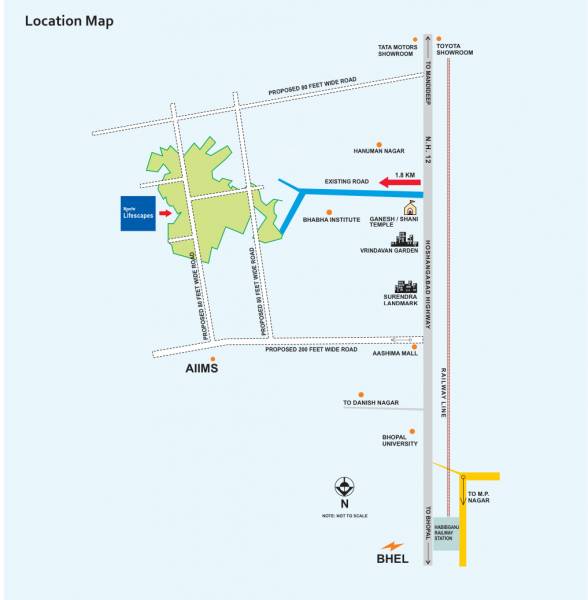 Location Plan lifescapes-apartment Location Plan