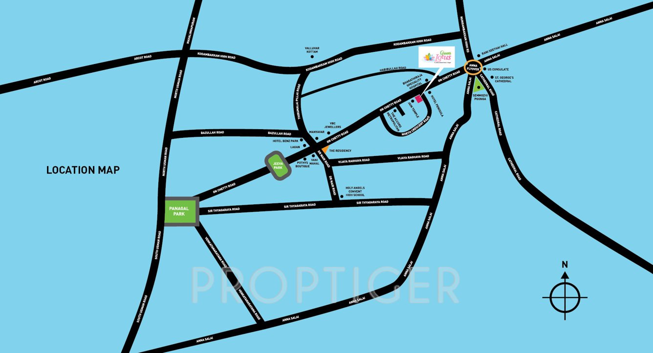 Images for Location Plan of Green Valleys Lotus