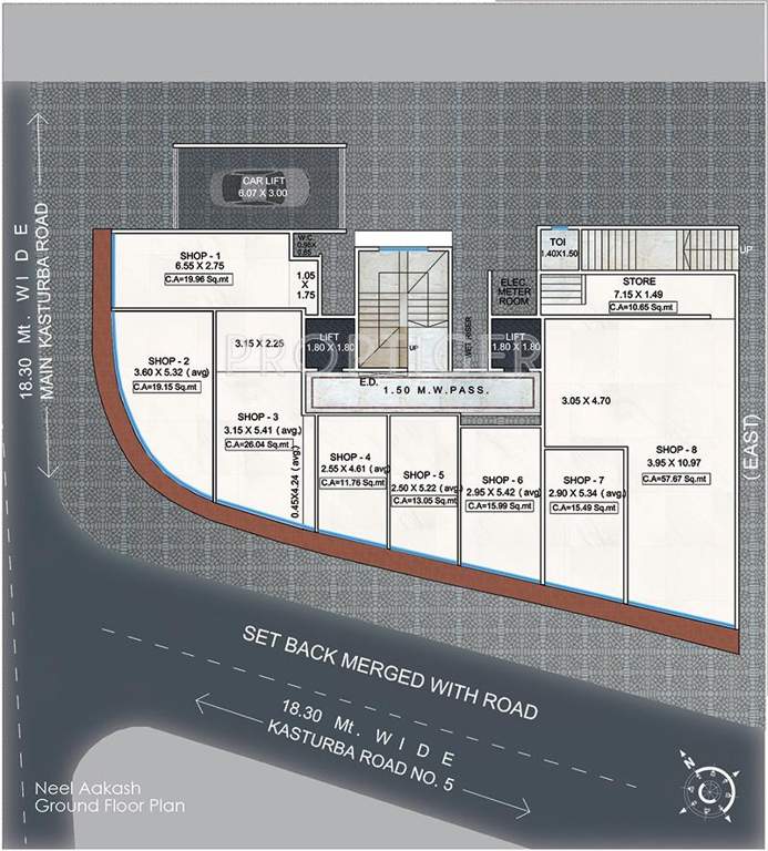 the borivali neel akash chsl Images for Cluster Plan of Triveni The Borivali Neel Akash Chsl