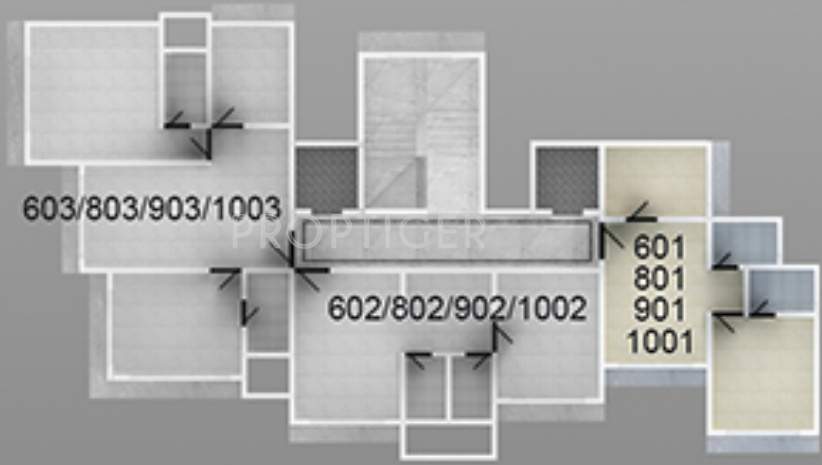 the borivali neel akash chsl Images for Cluster Plan of Triveni The Borivali Neel Akash Chsl