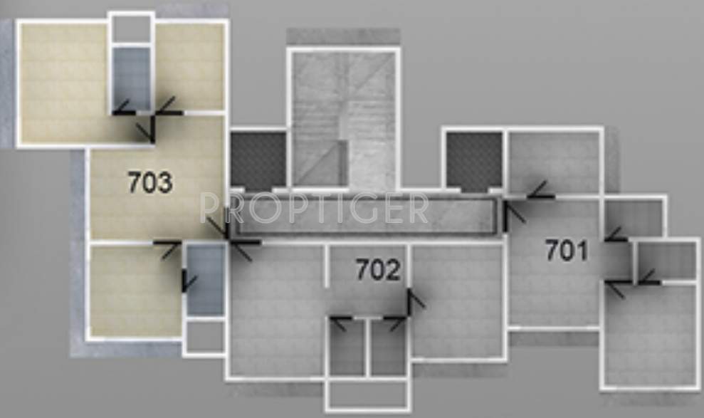 the borivali neel akash chsl Images for Cluster Plan of Triveni The Borivali Neel Akash Chsl