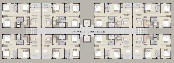  kalyani-heights Block B Cluster Plan