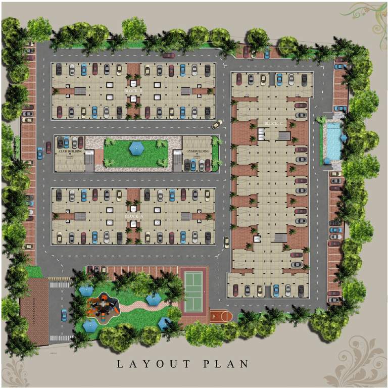 kalyani heights Images for Layout Plan of Adiilakshmi Kalyani Heights